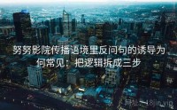 努努影院传播语境里反问句的诱导为何常见：把逻辑拆成三步